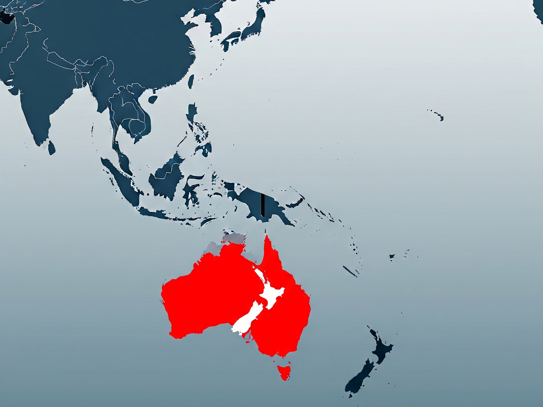 Denying access to the site from non-Australian and non-New Zealand areas