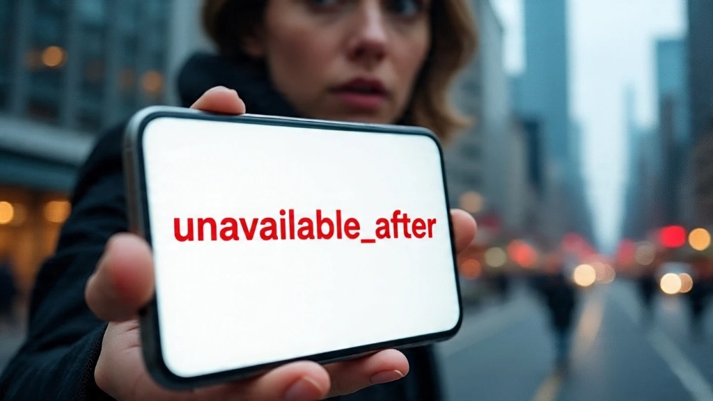 How the tag “unavailable_after” works?